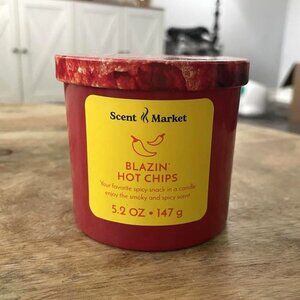 5/$20 NEW Blazin' Hot Chips Scented Jar Candle